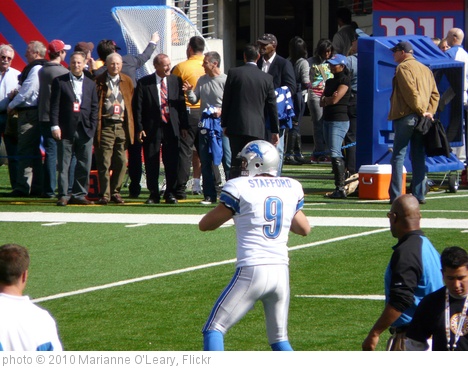 'Detroit Lions Quarterback Matthew Stafford' photo (c) 2010, Marianne O'Leary - license: http://creativecommons.org/licenses/by/2.0/