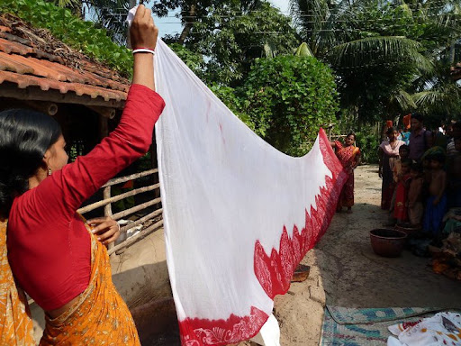 Women participating in NISHTA's vocational training group in West Bengal.