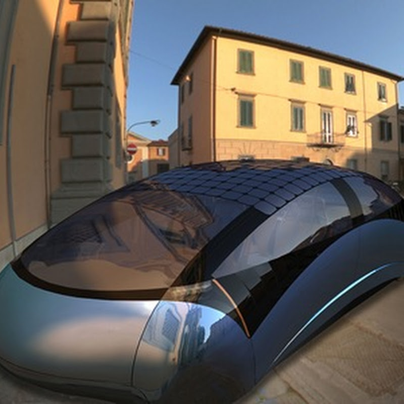 Antro - El prototipo de auto solar híbrido de diseño futurista