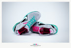 nike lebron 9 ps elite grey candy pink 9 41 sneakerbox LeBron 9 P.S. Elite Miami Vice Official Images & Release Date