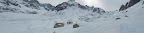 Panorama of the Vallée Blanche and the Mer de Glace