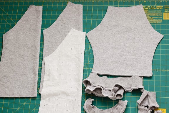 Picnic Blouse to Sweatshirt Tutorial Picnic Blouse to Sweatshirt Tutorial