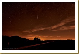 - Night Sky with Meteor DSC_4191 January 24, 2012 NIKON D3S