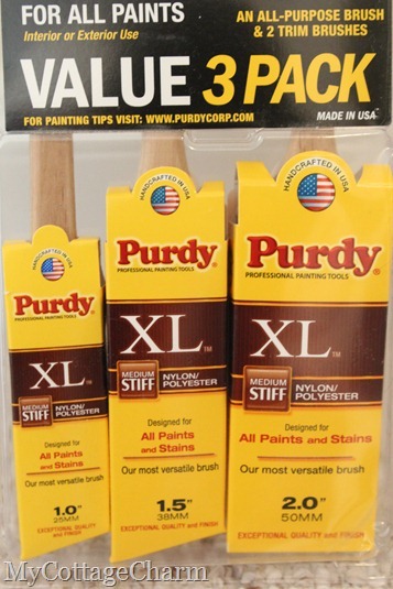 Purdy paint brushes