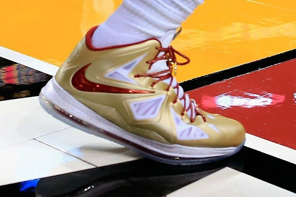 Detailed Look at Nike LeBron X 8220Ring Ceremony8221 PE