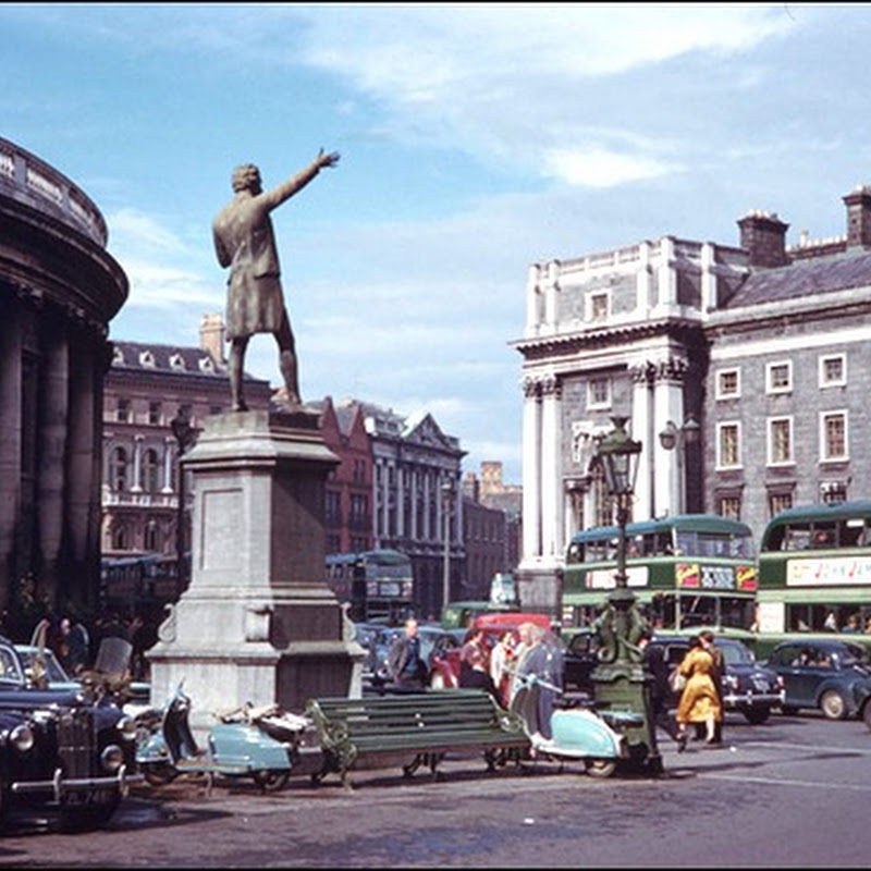 Дублин 1961 года в цвете