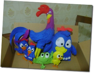 turma galinha pintadinha