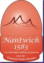 Nantwich 1583 Bottle Label