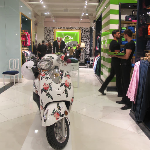 Nothing like a botanical bike to whisk you towards 72 Spring Street, the new store's location. Nothing like a botanical bike to whisk you towards 72 Spring Street, the new store's location.