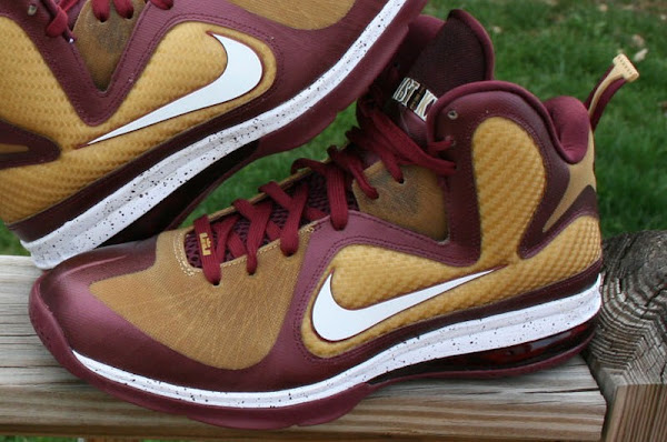 Detailed Look at Nike LeBron 9 8220Christ the King8221 Away PE