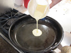Adding batter . . .