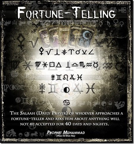 fortune-telling in-islam_Prophet_Muhammad_Quotes_Poster