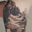 Man on Motorcycle