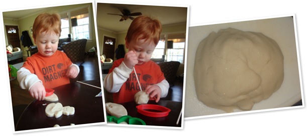 View Snow Play Dough