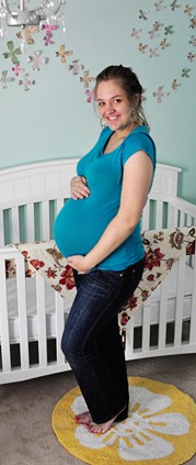 lydia at 40 weeks 3 days