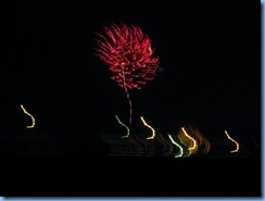 6606 Texas, South Padre Island - KOA Kampground - South Padre Island's New Years fireworks from our RV