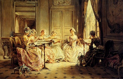 MadeleineJeanneLemaire1845-1928-AnAfternoonEmbroidering