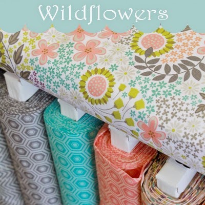 Wildflowers fabric from Camelot fb