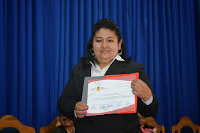 Wendy Salazar ganadora del concurso de formadores en formación técnica