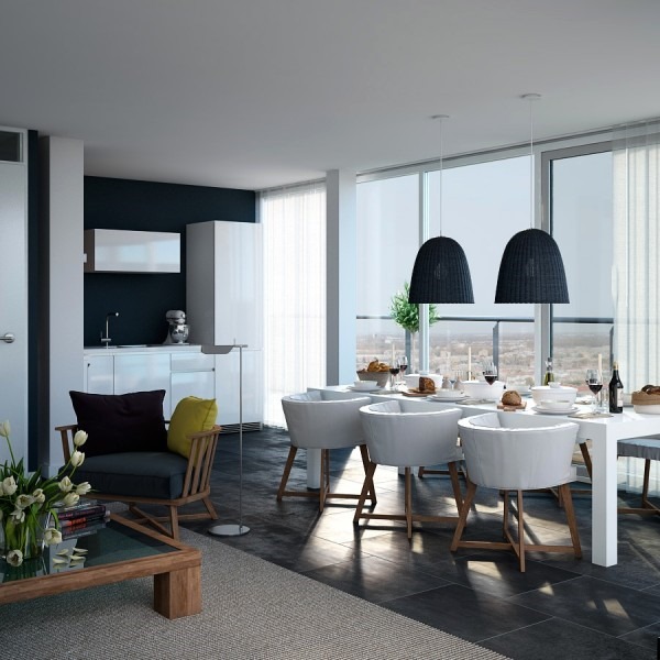 Dise&ntilde;os de Apartamentos Modernos