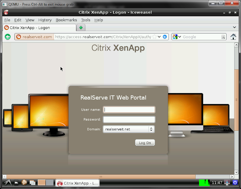 citrix receiver i am able to login but not able to connet citrix receiver i am able to login but not able to connet