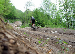 MTB naskok na Ozben.