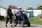 It's not only horses that transport people around Badminton