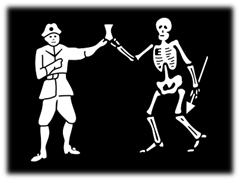 Bandera pirata. Barthomomew Roberts Bandera pirata. Barthomomew Roberts