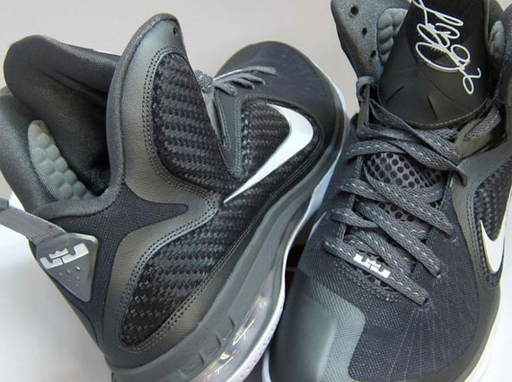 Releasing Now Nike LeBron 9 Cool GreyWhiteMetallic Silver