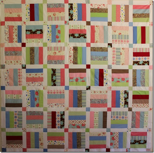On A Roll Jelly Roll Quilt