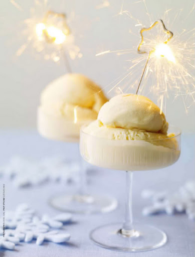 Sparklers in on top of an icecream dessert with add a burst of shine. (everythingfab.com) Sparklers in on top of an icecream dessert with add a burst of shine. (everythingfab.com)