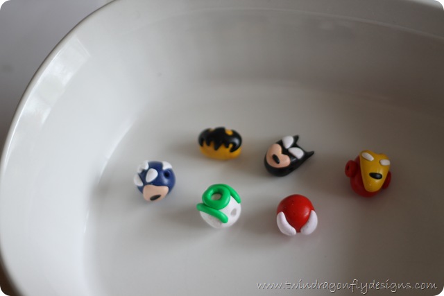 super hero necklace beads