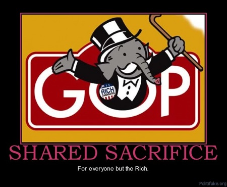 Shared sacrifice
