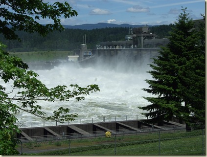 Water being released