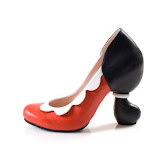 Popeye-Inspired Pumps (UPDATE) The Kobi Levi 'Olive Oyl' Heels are Comically Enhanced Kicks
