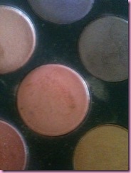 fotd friday peach shadow
