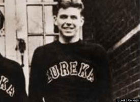 Ronald Reagan, Eureka College.jpg Ronald Reagan Eureka College