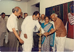 With Prime Minister of India, Chandra Shekhar