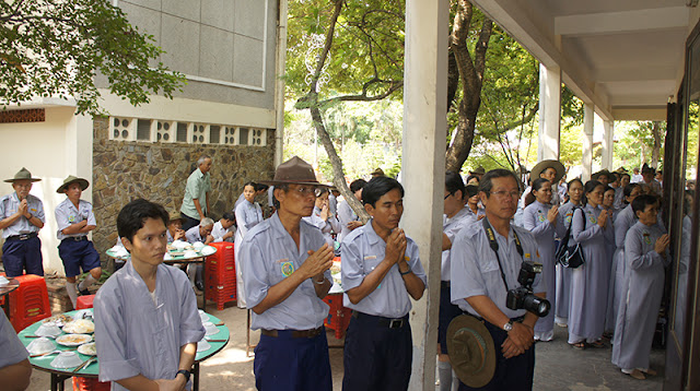 DSC06390 Lễ Hiệp kỵ   Lễ Huý Nhật Cư sĩ Sáng lập viên GĐPT Việt Nam   Tâm Minh Lê Đình Thám
