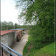– Blick von der Burgmauer in den Burghof – Blick von der Burgmauer in den Burghof
