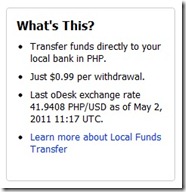oDesk exchange rate setup odesk exchange rate setup