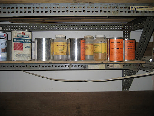 A collection of potions.