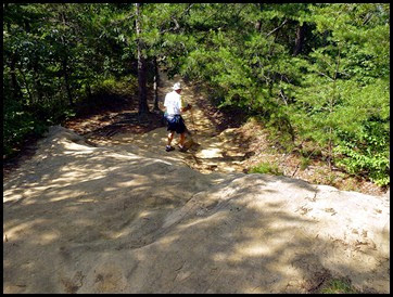 18b - Balance Rock Heading Down