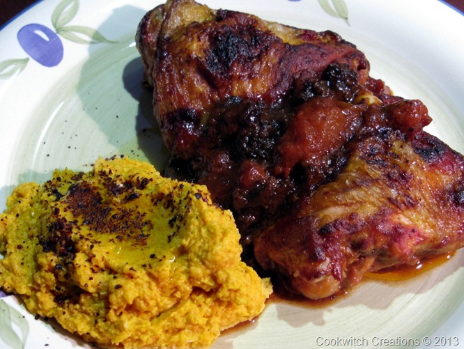 Houmous with chicken