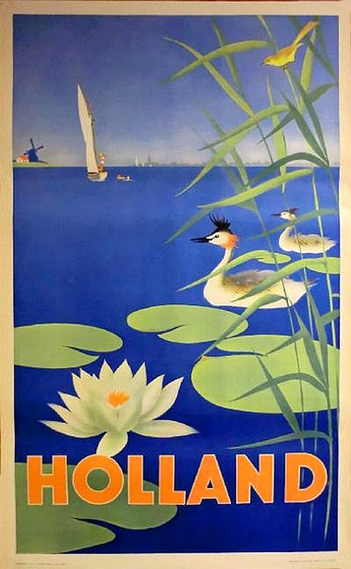 Туристический постер – Природа Голландии