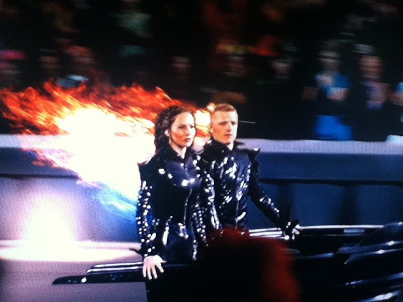 katniss obviously not really on fire