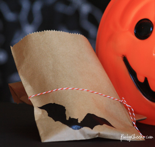 Bat Halloween Bags by Poofy Cheeks