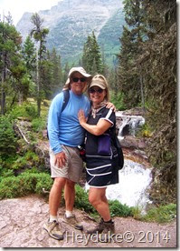 Lone Pine State Park, Liz, last hike in Glacier 030