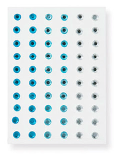I love anything that glitters. These stick-on jewels from Martha Stewart's Michael's line are endlessly usable. (www.michaels.com)