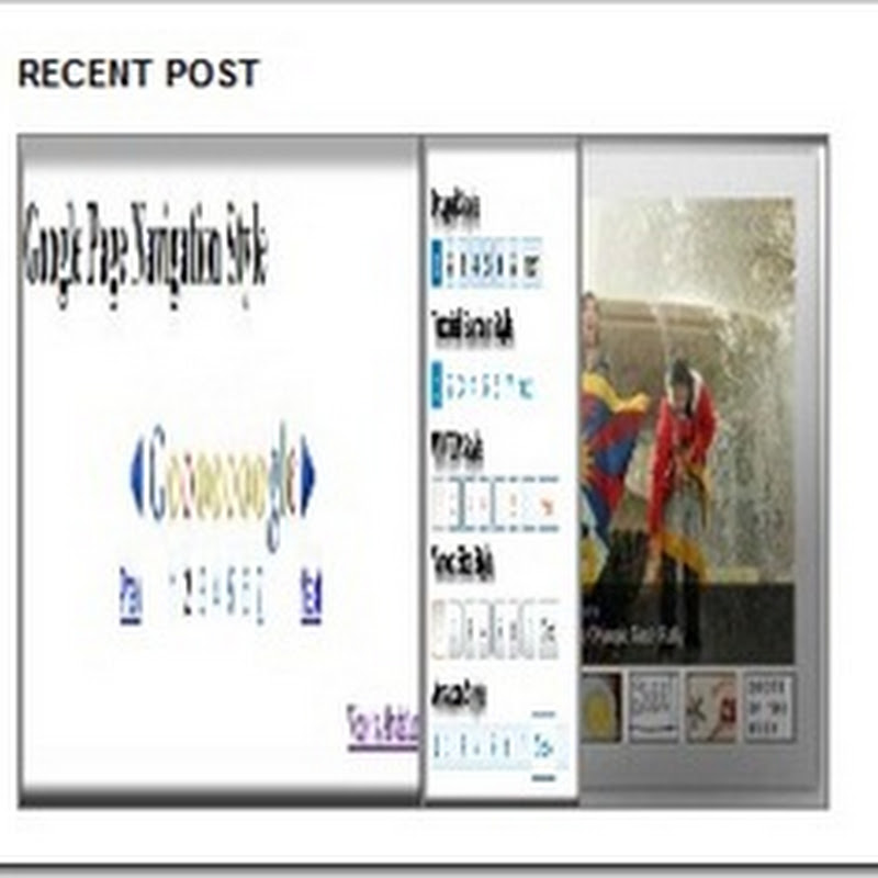 Automatic Image Slider for Blogger using Bookflip